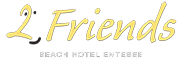 2 Friends Beach Hotel Logo